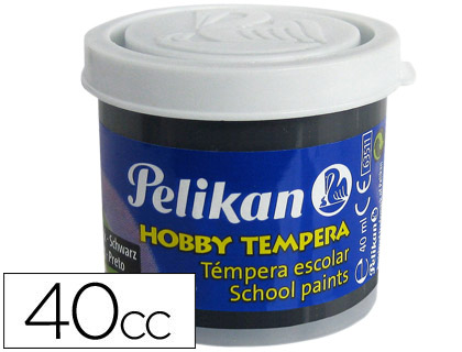 TEMPERA HOBBY 40 CC NEGRO -N.11