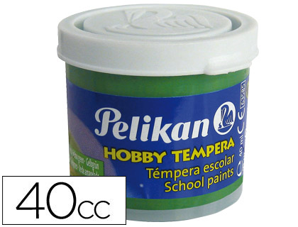 TEMPERA HOBBY 40 CC VERDE AMARILLO -N.155