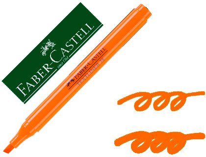 ROTULADOR FABER FLUORESCENTE TEXTLINER 38 NARANJA