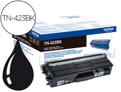 TONER BROTHER TN-423 PARA DCP-L8410 CDN / 8410 CDW / HL-L8260 CDW / MFC-L8360 CDW / 8690 CDW / 8900 CDW NEGRO