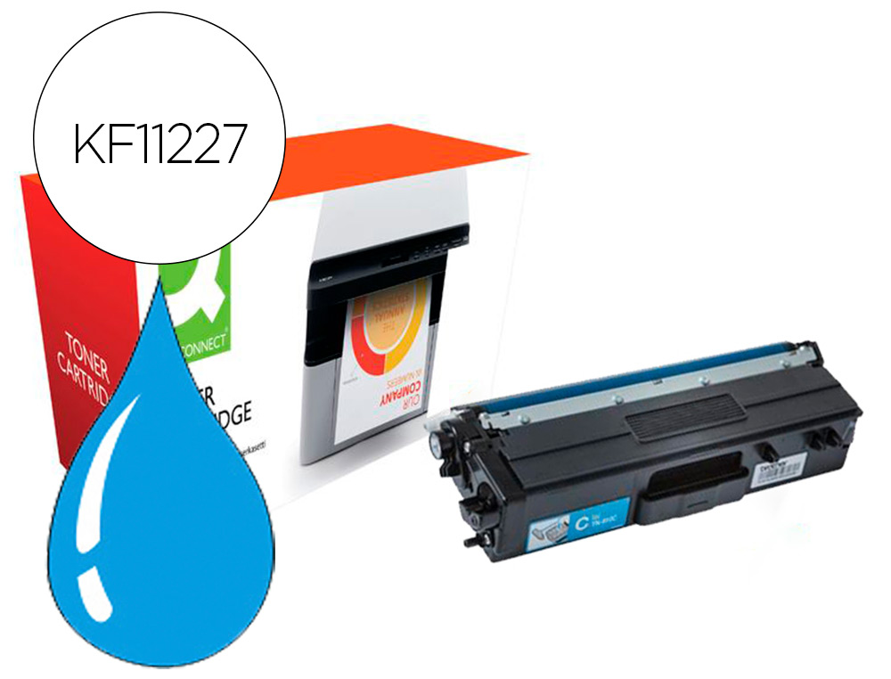 TONER COMPATIBLE Q-CONNECT BROTHER TN910C HL-L9310 CIAN 9000 PAGINAS