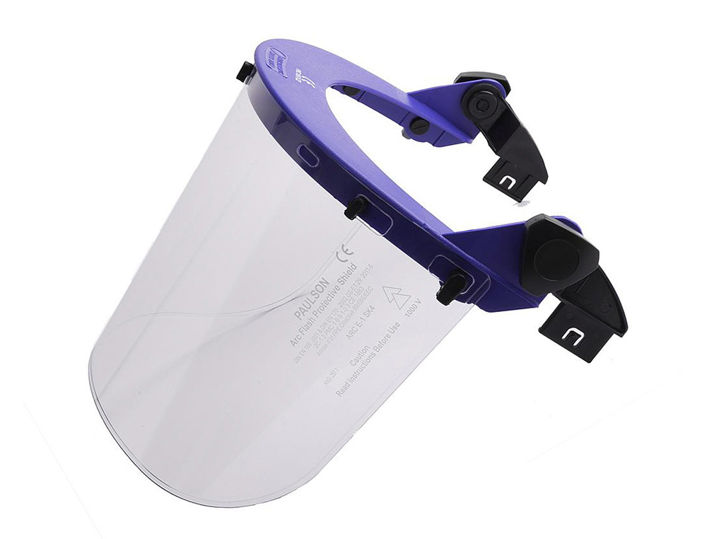 VISOR ELECTRICISTA FARU PARA CASCO CLASE 1 200X390 MM