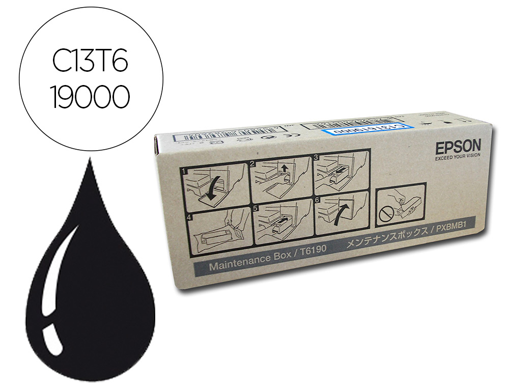 INK-JET EPSON CAJA MANTENIMIENTO T619 SC-P5000 / STYLUS PRO 4900 / BUSINESS INK B300 / B500