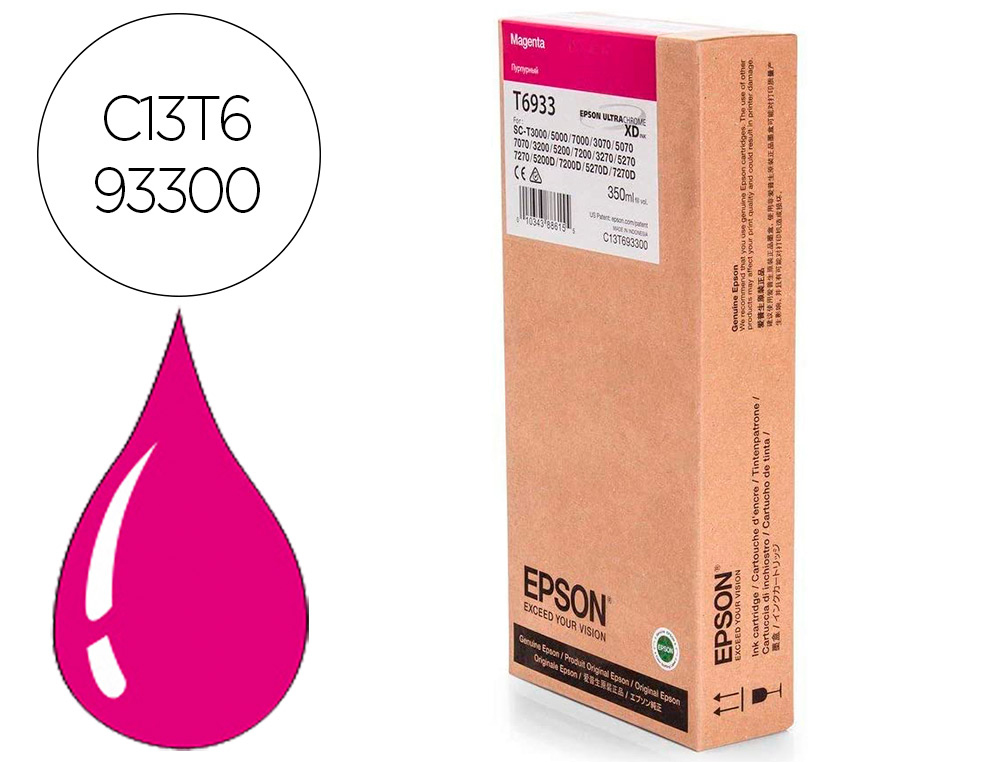 INK-JET EPSON GF SERIE SC-T MAGENTA 350 ML