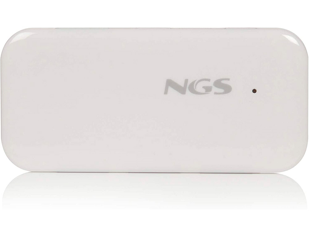 HUB USB 2.0 NGS IHUB CON 4 PUERTOS COLOR BLANCO