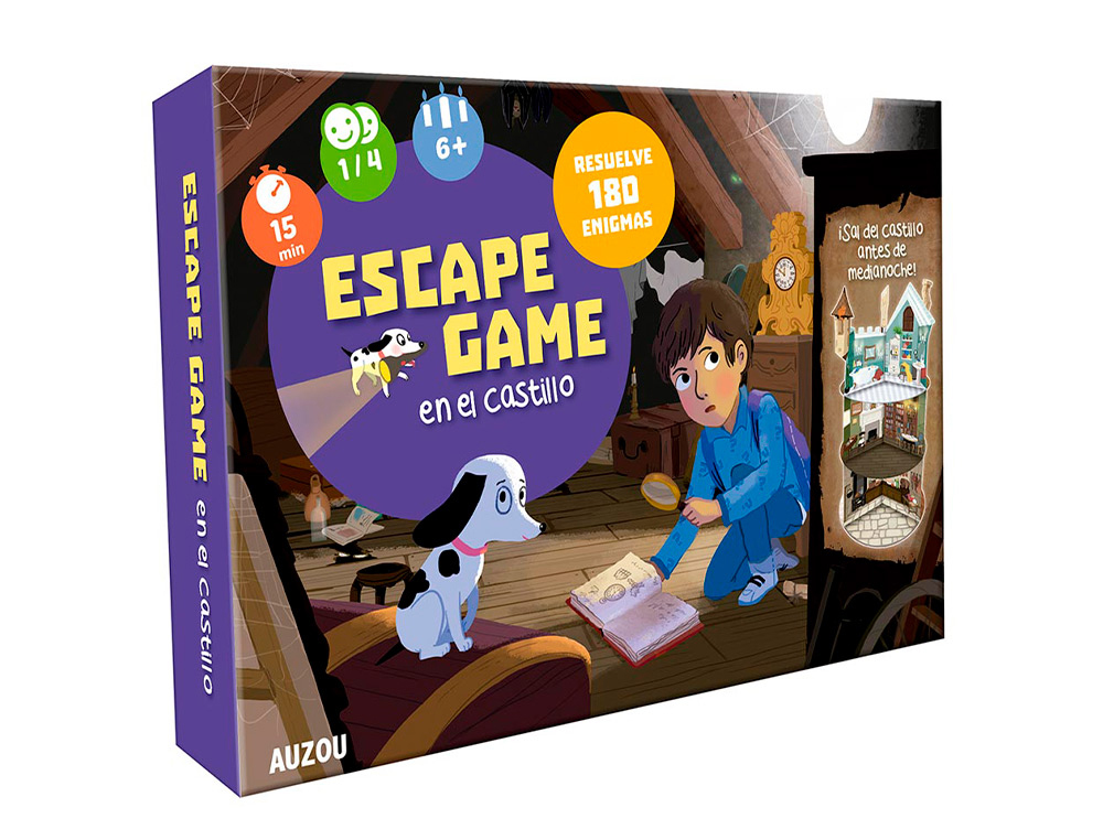 JUEGO DE MESA AUZOU ESCAPE EN EL CASTILLO