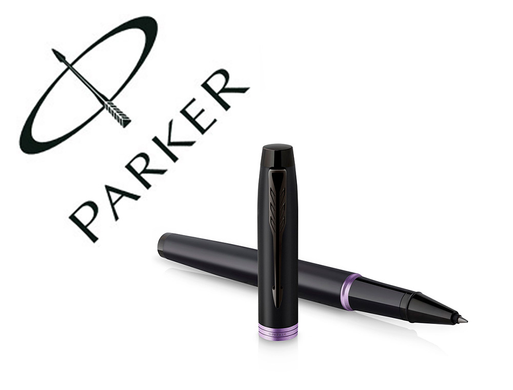 ROLLER PARKER IM PROFESSIONALS VIBRANT PURPLE RING EN ESTUCHE DE REGALO