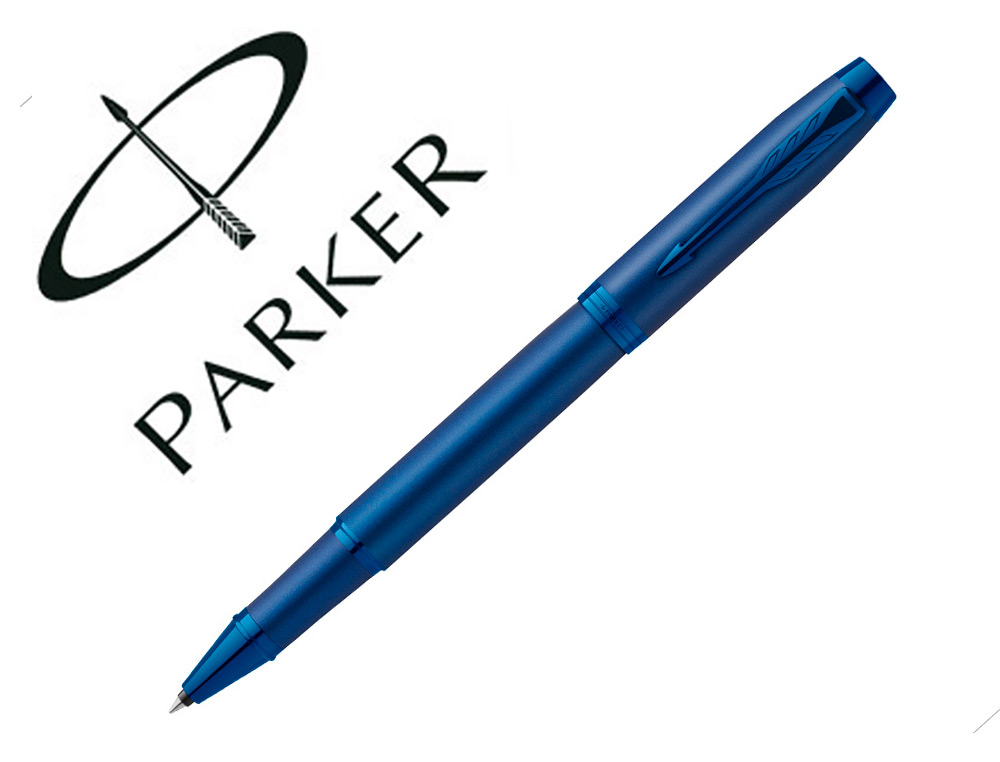 ROLLER PARKER IM PROFESSIONALS MONOCHROME BLUE EN ESTUCHE DE REGALO