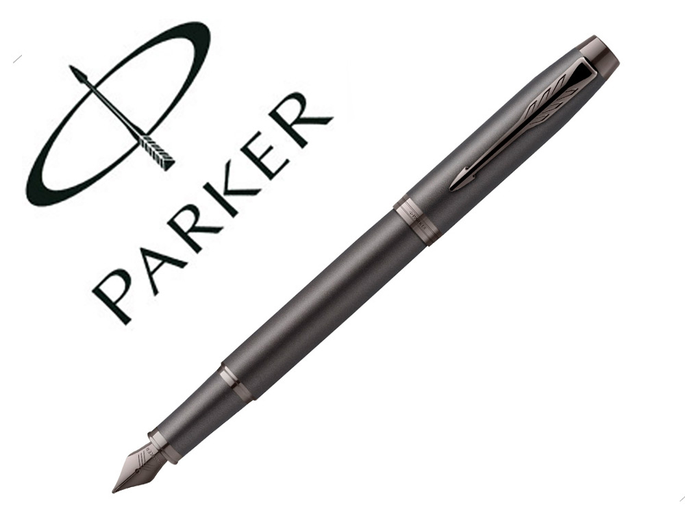 PLUMA PARKER IM PROFESSIONALS MONOCHROME BRONCE PLUMIN F EN ESTUCHE DE REGALO