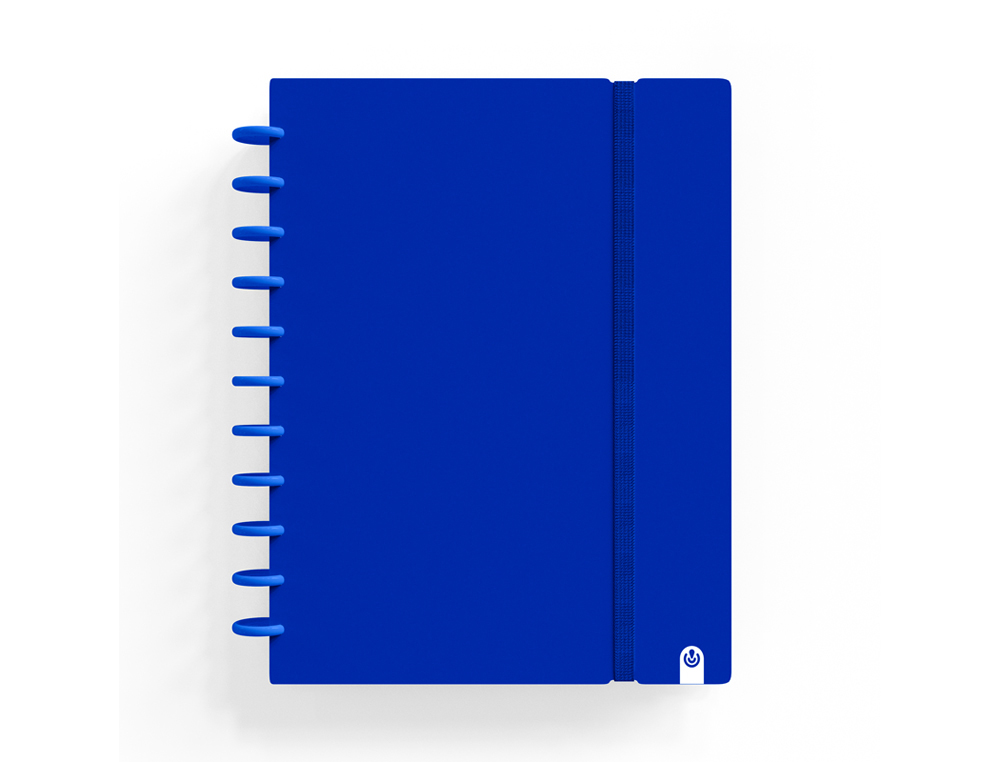 CUADERNO CARCHIVO INGENIOX FOAM A4 80H CUADRICULA AZUL OSC