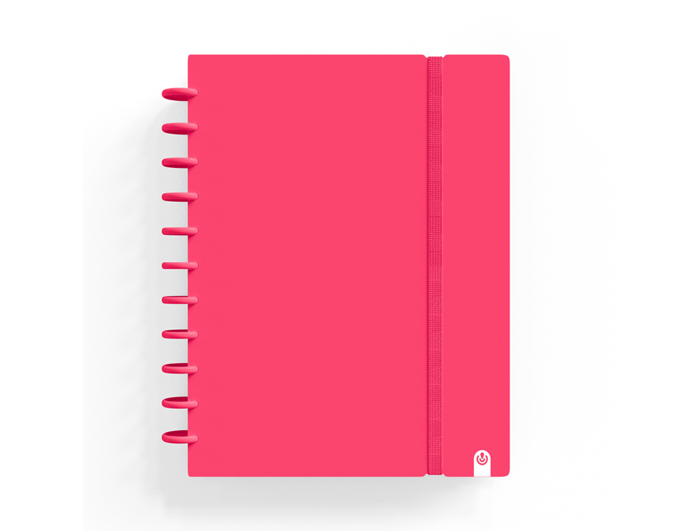 CUADERNO CARCHIVO INGENIOX FOAM A4 80H CUADRICULA ROJO