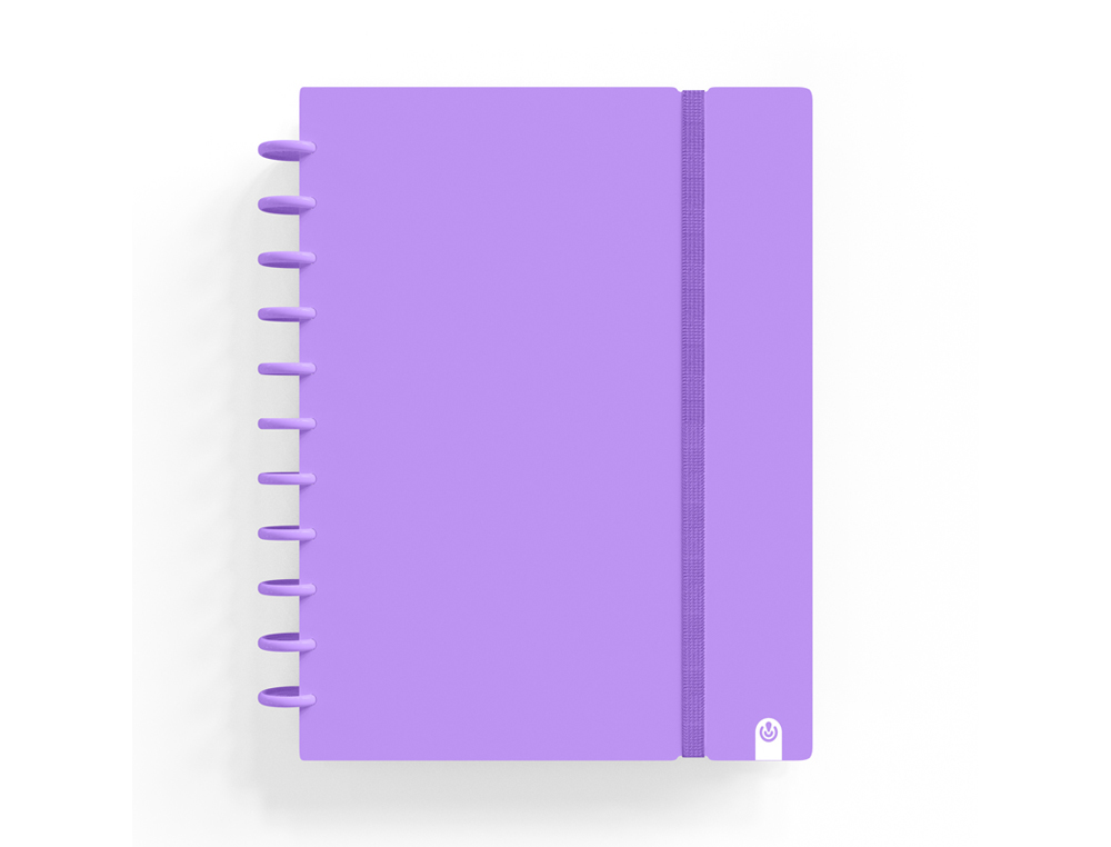 CUADERNO CARCHIVO INGENIOX FOAM A4 80H CUADRICULA VIOLETA