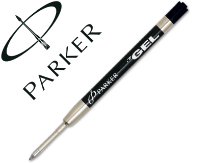 RECAMBIO BOLIGRAFO GEL PARKER NEGRO