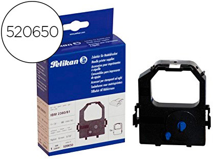 CINTA IMPRESORA PELIKAN PARA IBM 2380/81 LEXMARK 2490/91