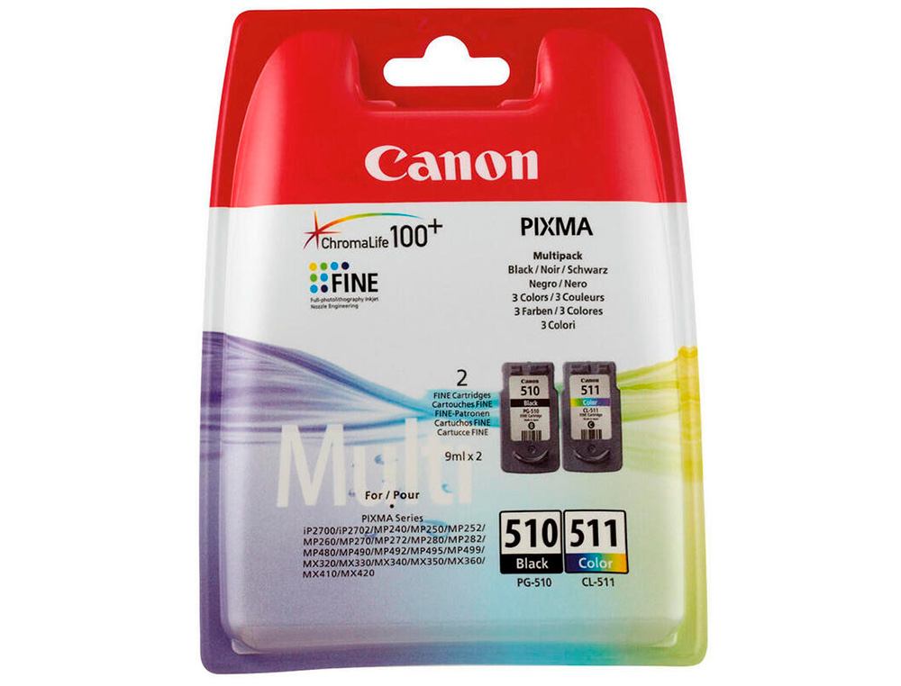 INKJET CANON PG-510/CL-511 MULTIPACK