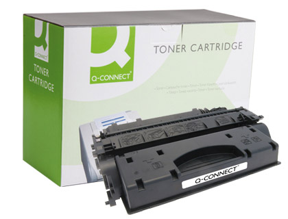 TONER Q-CONNECT COMPATIBLE HP CE505X PARA LASERJET NEGRO 6500 PAGINAS