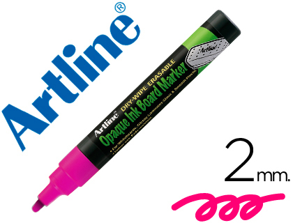 ROTULADOR ARTLINE PIZARRA VERDE NEGRA EPW-4 VI COLOR VIOLETA BOLSA DE 4 UNIDADES