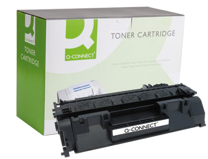 TONER Q-CONNECT COMPATIBLE HP CF280X LASERJET /M401 -6900 PAG- NEGRO