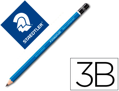 LAPICES DE GRAFITO STAEDTLER MARS LUMOGRAPH 100 3B UNIDAD