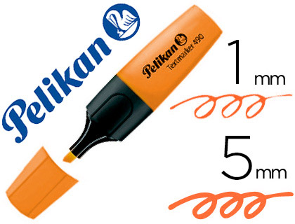 ROTULADOR PELIKAN FLUORESCENTE TEXTMARKER 490 NARANJA