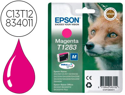 INK-JET EPSON T1283 STYLUS S22 / SX125 MAGENTA -170 PAG-