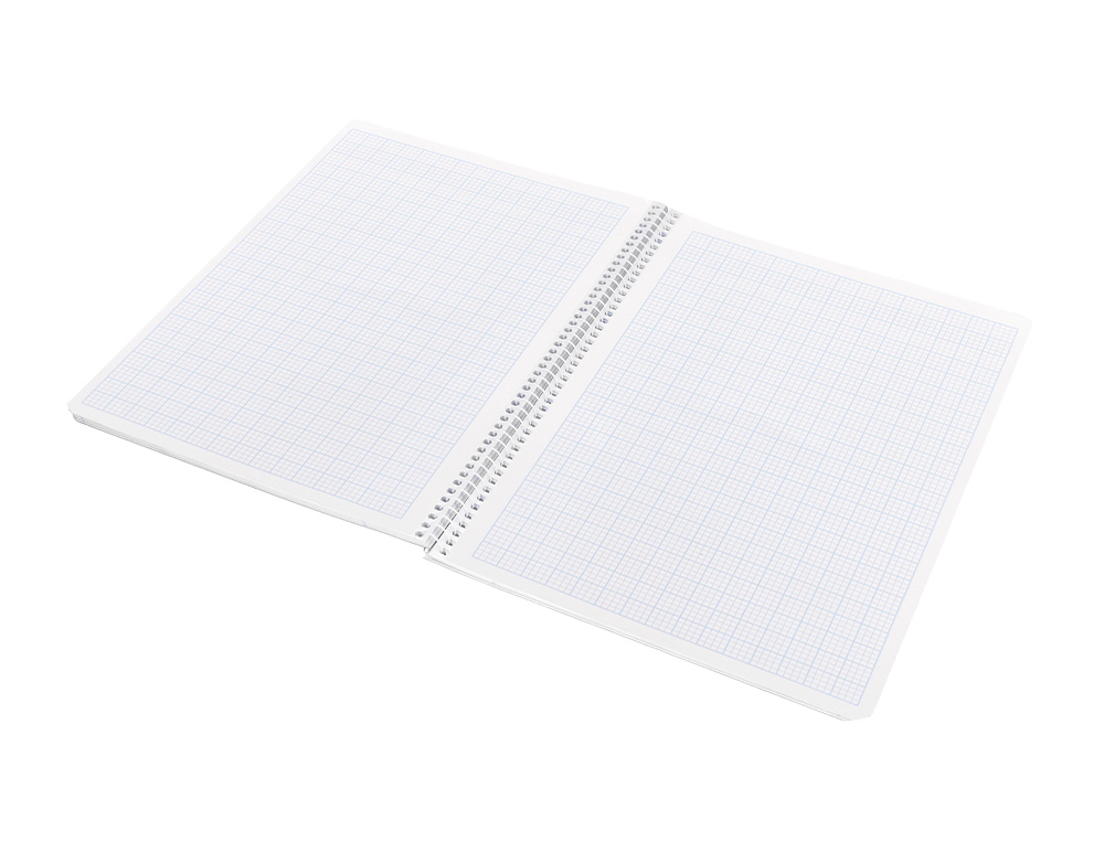 CUADERNO ESPIRAL LIDERPAPEL FOLIO SMART TAPA BLANDA 80H 60GR RAYADO N 46 COLORES SURTIDOS