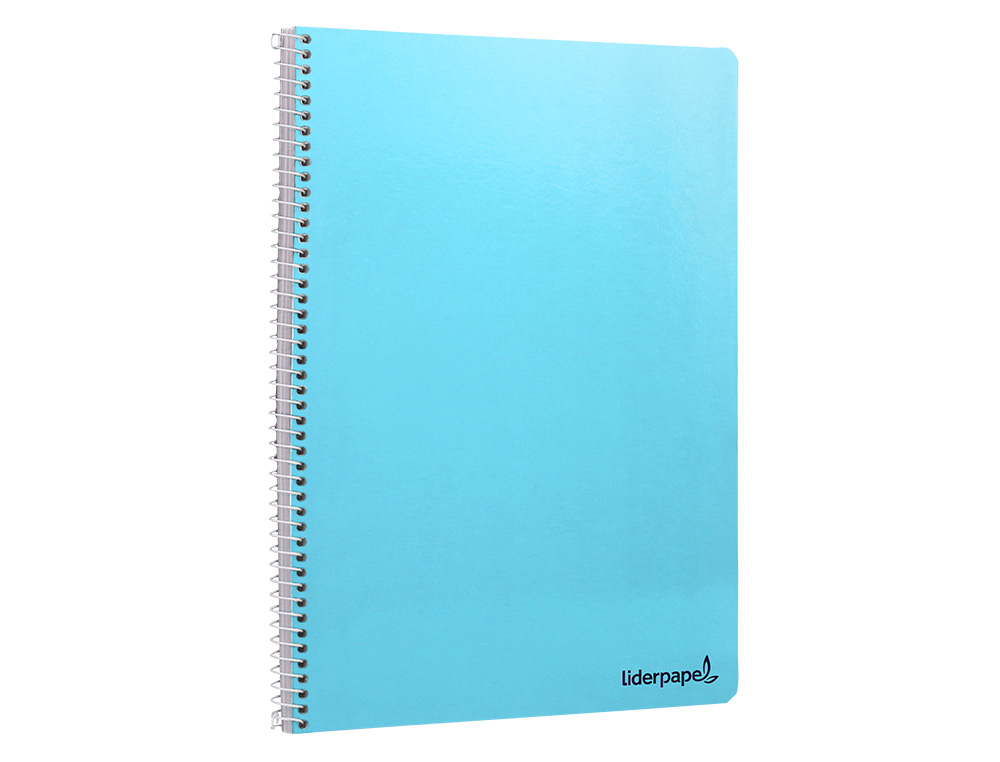 CUADERNO ESPIRAL LIDERPAPEL FOLIO SMART TAPA BLANDA 80H 60GR RAYADO N 46 COLORES SURTIDOS