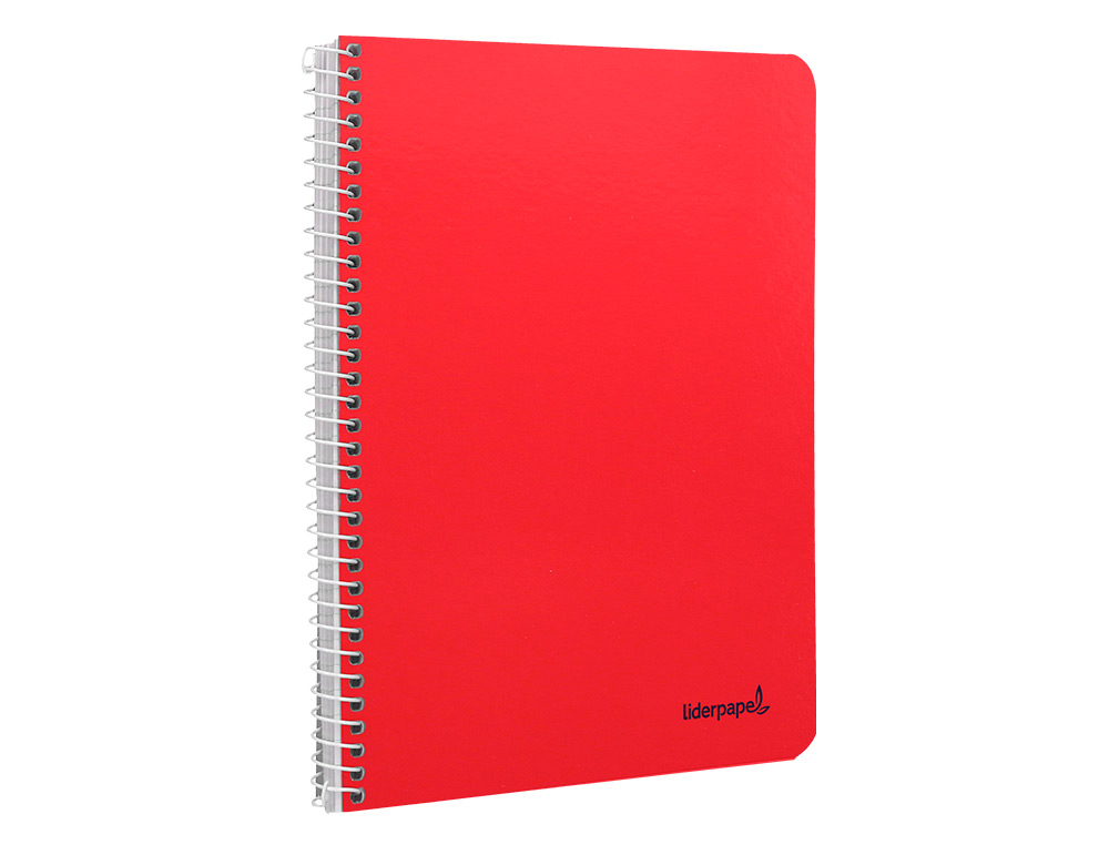 CUADERNO ESPIRAL LIDERPAPEL CUARTO SMART TAPA BLANDA 80H 60GR RAYADO MONTESSORI 5MM COLORES SURTIDOS