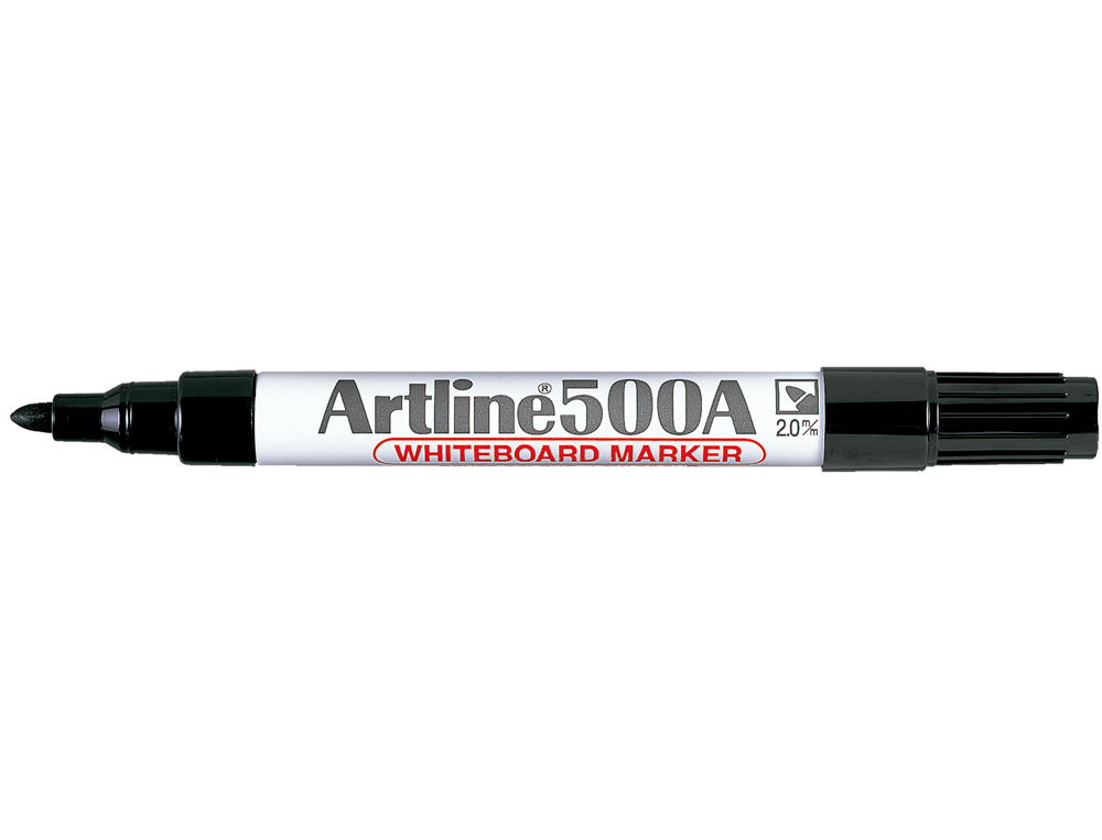 ROTULADOR ARTLINE PIZARRA EK-500 NEGRO PUNTA REDONDA 2 MM RECARGABLE