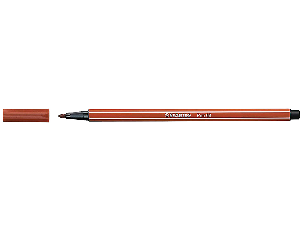 ROTULADOR STABILO ACUARELABLE PEN 68 SIENA TOSTADO PUNTA GRUESA 1MM