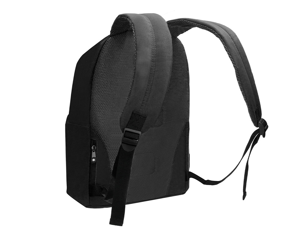 CARTERA ANTARTIK MOCHILA CON ASA Y BOLSILLOS CON CREMALLERA COLOR NEGRO 310X160X410 MM