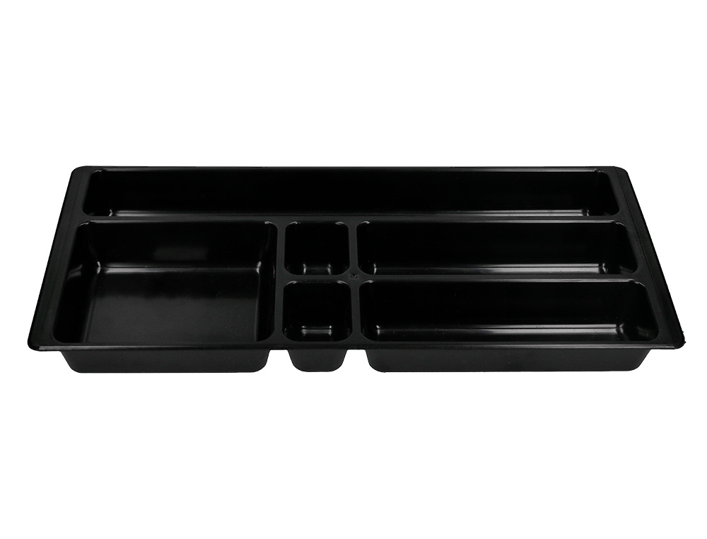 BANDEJA ORGANIZADORA Q-CONNECT DE CAJONES COLOR NEGRO 344X160X33 MM