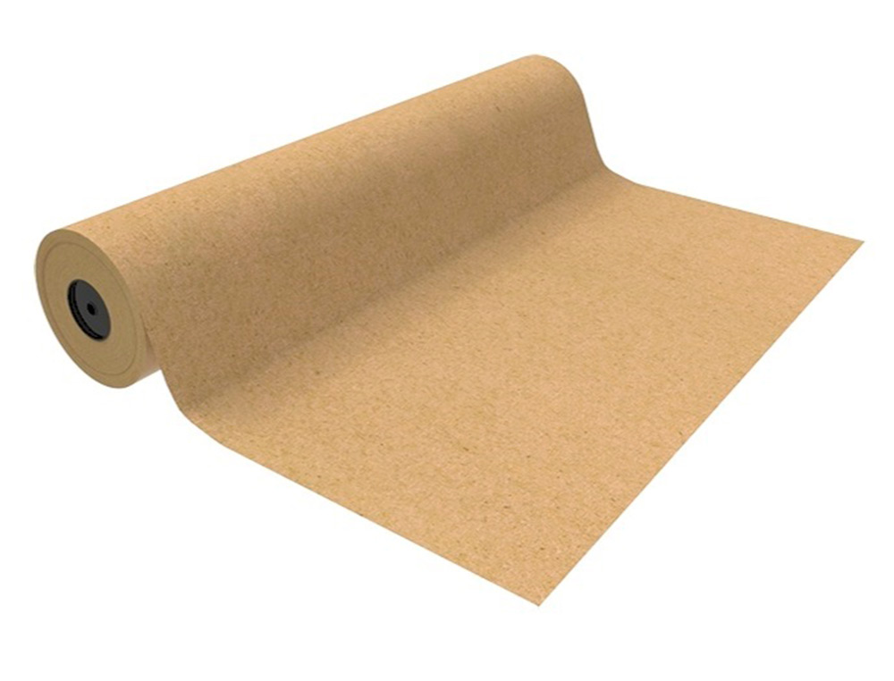 PAPEL DE REGALO BASIKA KRAFT LISO ANCHO 62 CM LONGITUD 80 M