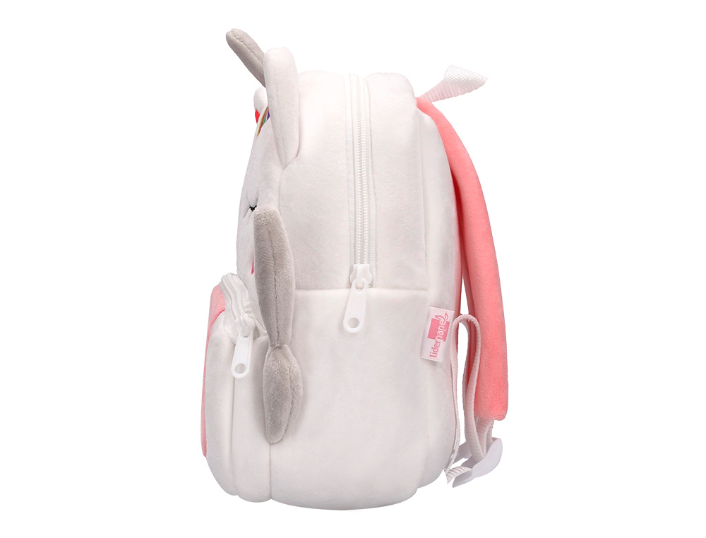 CARTERA PREESCOLAR LIDERPAPEL MOCHILA INFANTIL PELUCHE UNICORNIO 260X100X240 MM