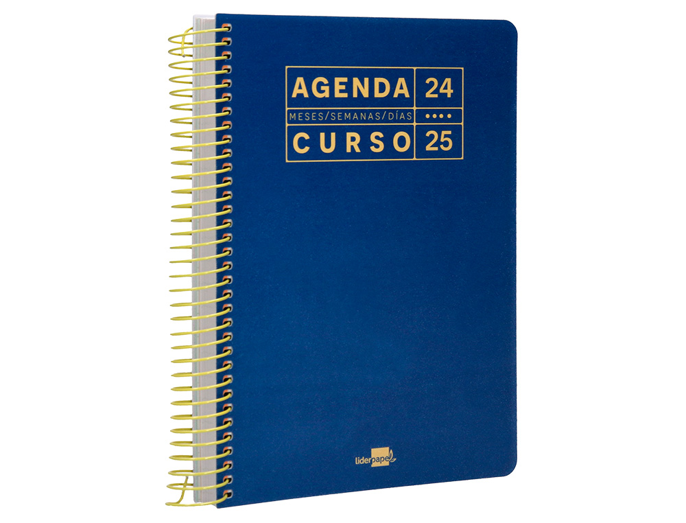 AGENDA ESCOLAR LIDERPAPEL AO 24 - 25 CURSO BASIC SURTIDO DA PGINA A5