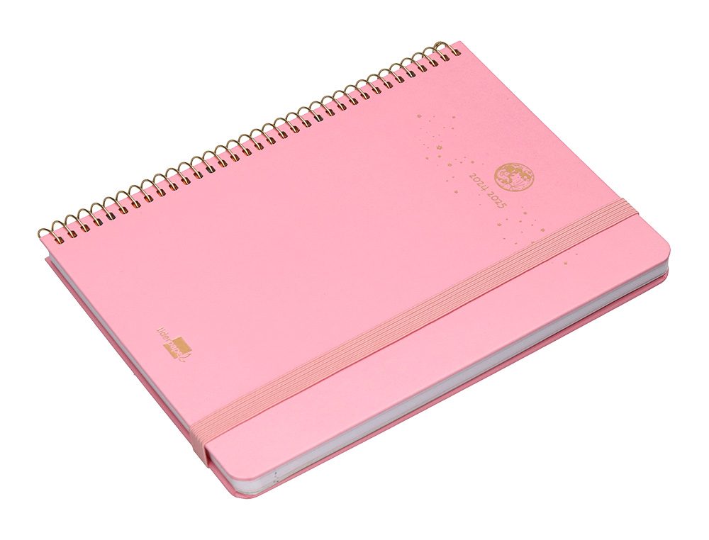 AGENDA ESCOLAR LIDERPAPEL AO 24 - 25 CURSO CLASSIC LINES ROSA 2 DAS PGINA A5