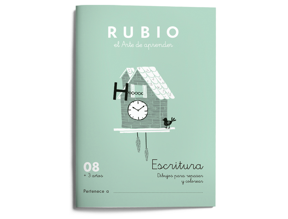 CUADERNO RUBIO CALIGRAFIA N 08