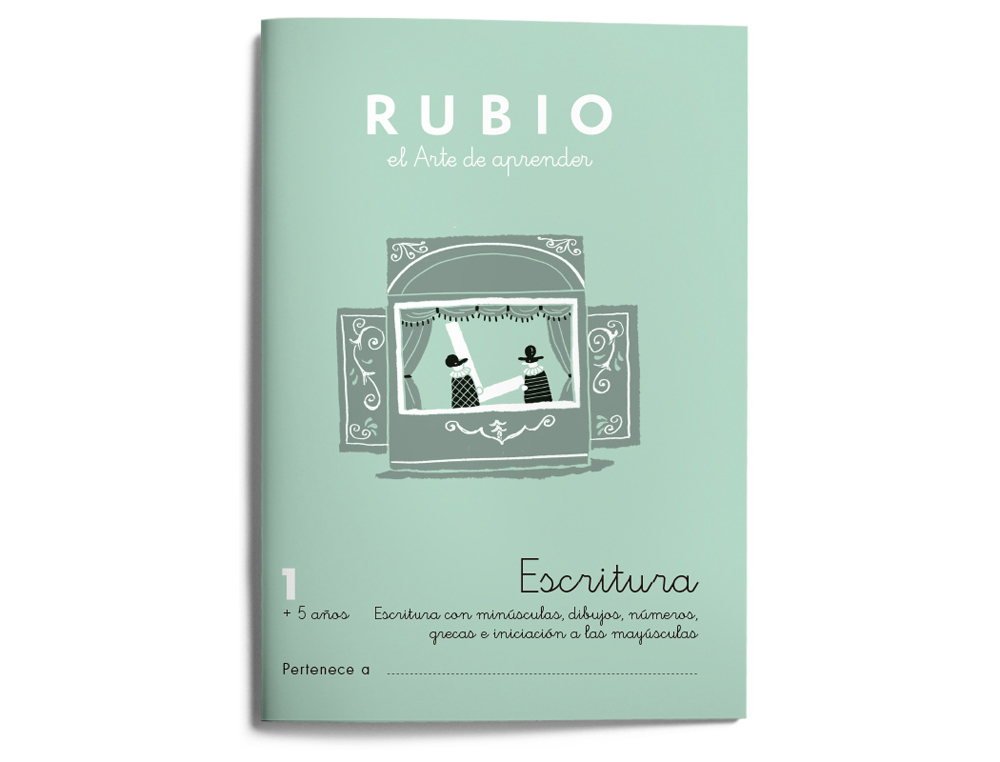 CUADERNO RUBIO CALIGRAFIA N 1