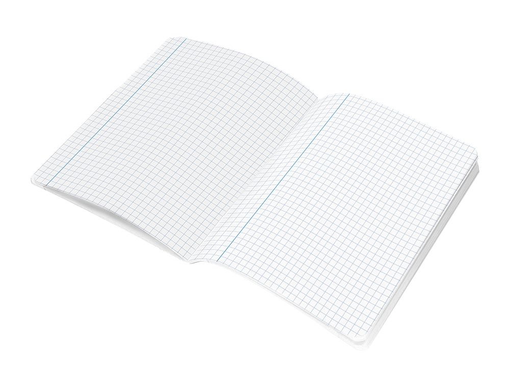 LIBRETA LIDERPAPEL SMART A5 32 HOJAS 60G/M2CUADRO 6MM CON MARGEN