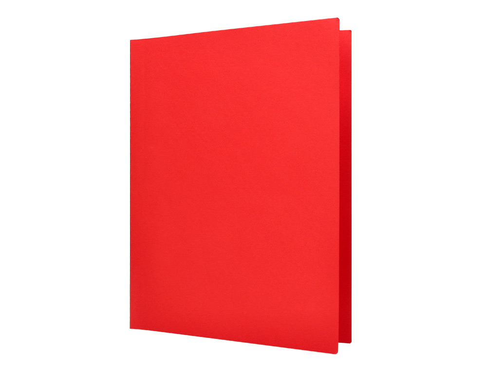 SUBCARPETA LIDERPAPEL DIN A4 ROJO INTENSO 180G/M2