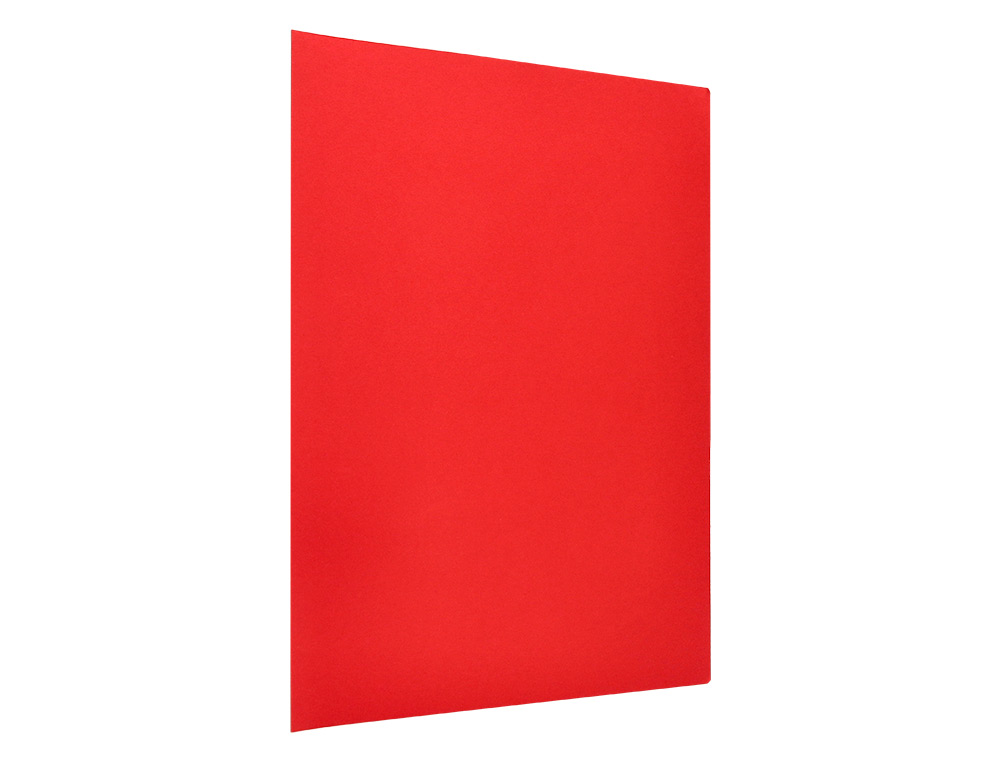 SUBCARPETA LIDERPAPEL DIN A4 ROJO INTENSO 180G/M2