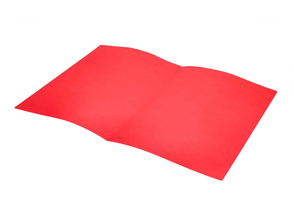 SUBCARPETA LIDERPAPEL DIN A4 ROJO INTENSO 180G/M2