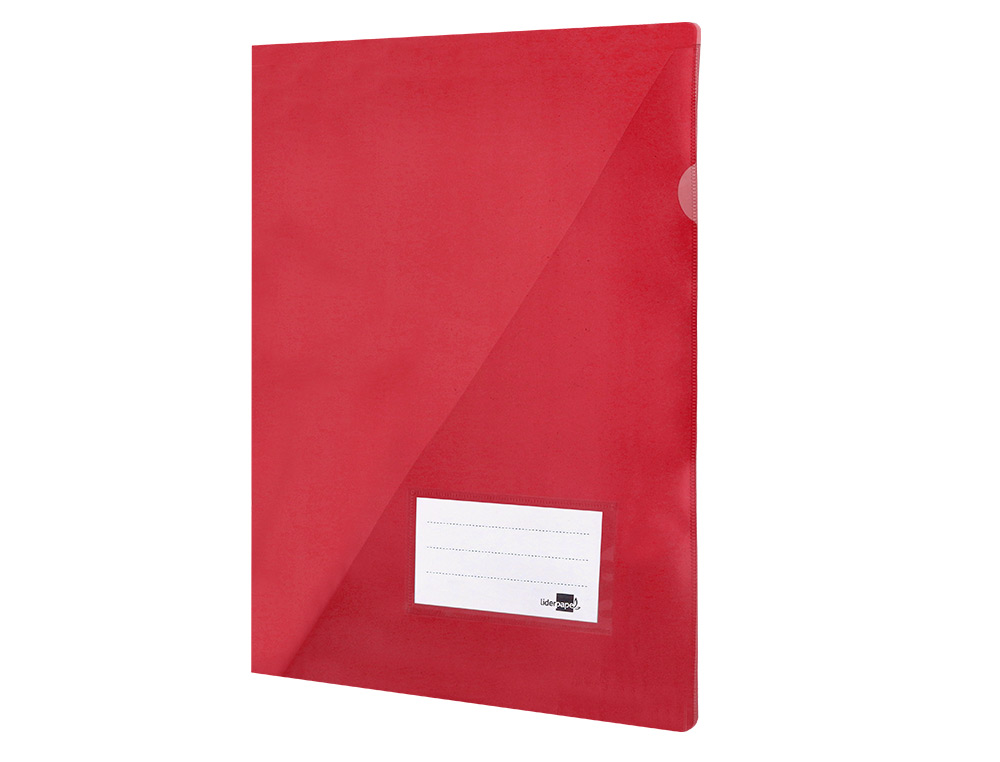 CARPETA LIDERPAPEL DOSSIER A4 UERO ROJA