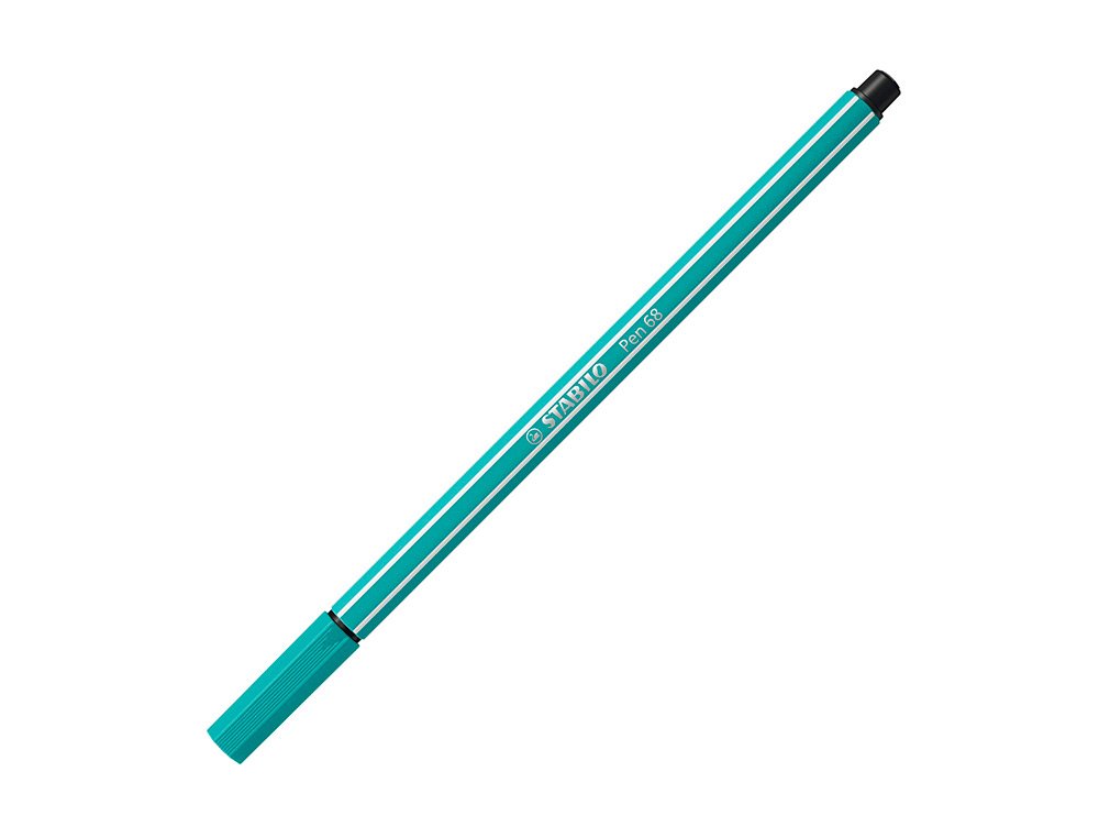 ROTULADOR STABILO ACUARELABLE PEN 68 VERDE HIELO PUNTA GRUESA 1MM