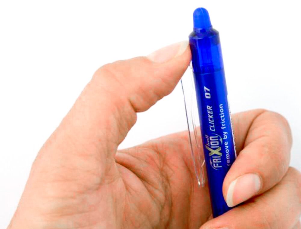 BOLIGRAFO PILOT FRIXION CLICKER BORRABLE 0,7 MM COLOR AZUL