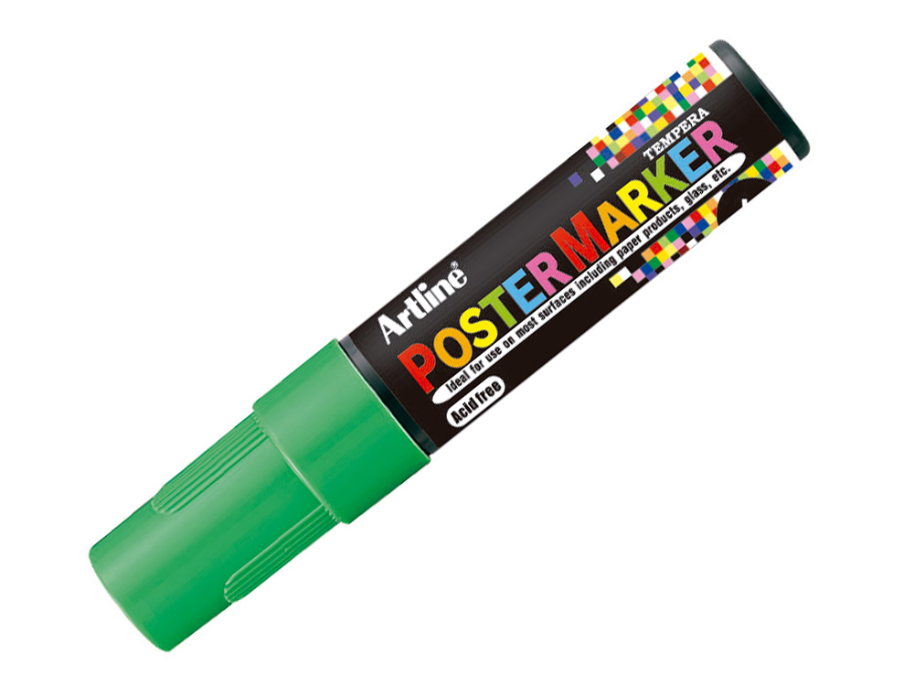 ROTULADOR ARTLINE POSTER MARKER EPP-6-VER PUNTA REDONDA 6 MM COLOR VERDE