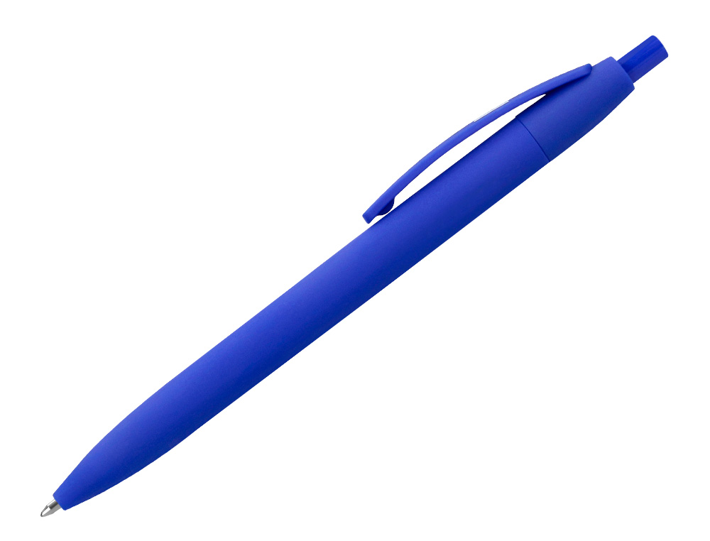 BOLIGRAFO LIDERPAPEL SOFT TOUCH RETRACTIL 1,0 MM TINTA AZUL