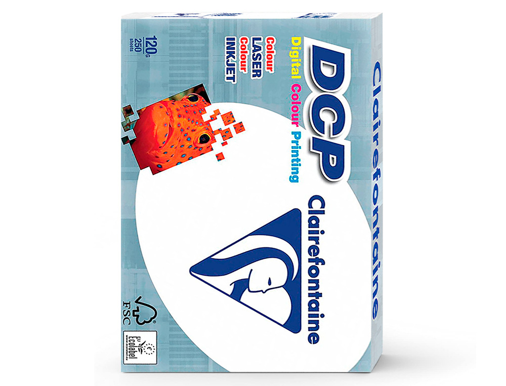 PAPEL FOTOCOPIADORA CLAIREFONTAINE DIN A3 120 GRAMOS PAQUETE DE 250 HOJAS